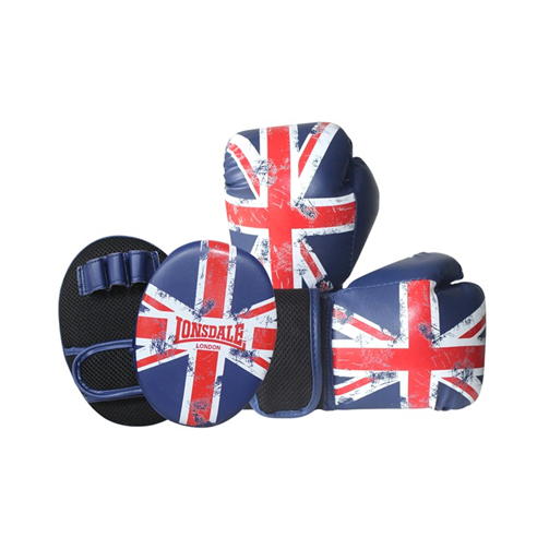 Lonsdale - Limited Edition Boxing glove and Pad Set Juniors