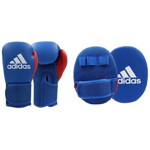 adidas - Boxing Gloves 6oz and Focus Mitt Set Juniors