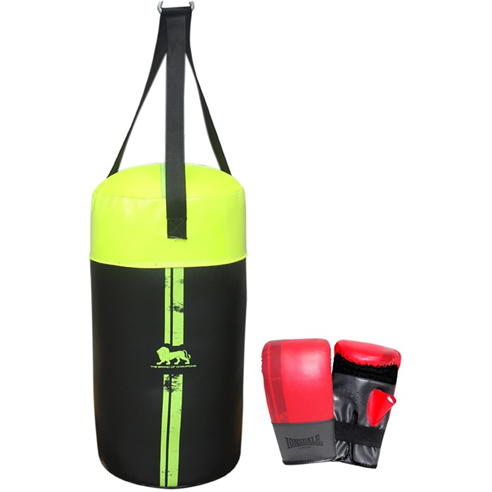 Lonsdale - Contender Punch Bag and Mitt set