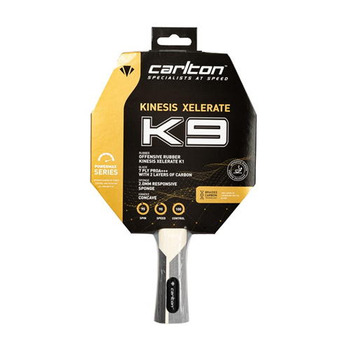 Carlton - Kinesis Xelerate K9 Table Tennis Bat Adults