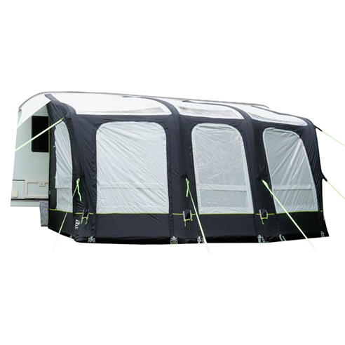 Streetwize - Skyliner 420 Single Air Awning - Black/Silver