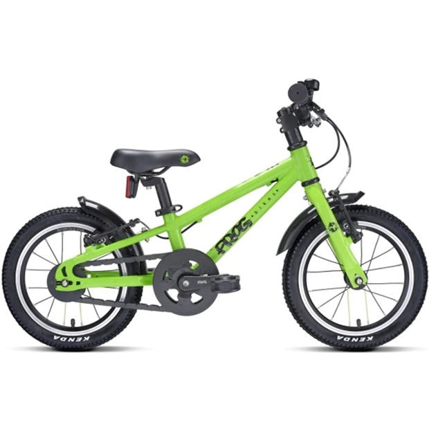 Green - Frog - 38 - 14 Inch Kids Bike