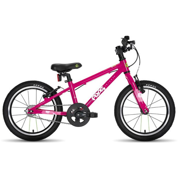 Pink - Frog - 44 - 16 Inch Kids Bike