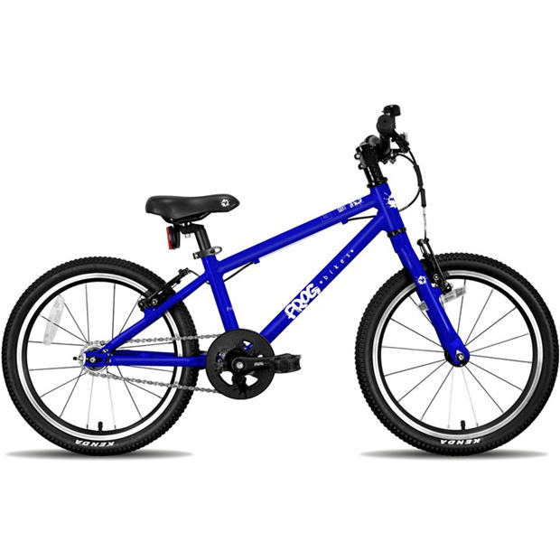 Electric Blue - Frog - 47 - 18 Inch Kids Bike
