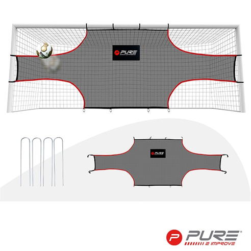 Pure2Improve - Pure2Improve Football Goal Corner Practice Net
