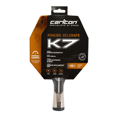 Carlton - Kinesis Xelerate K7 Table Tennis Bat Adults